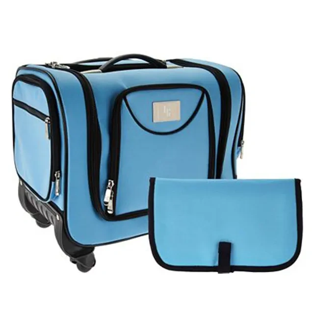 🎉🎉 (cash on delivery only AED8.00)🎉Weekender Bag with Set of 2 Snap-In Toiletry Case - Image 8
