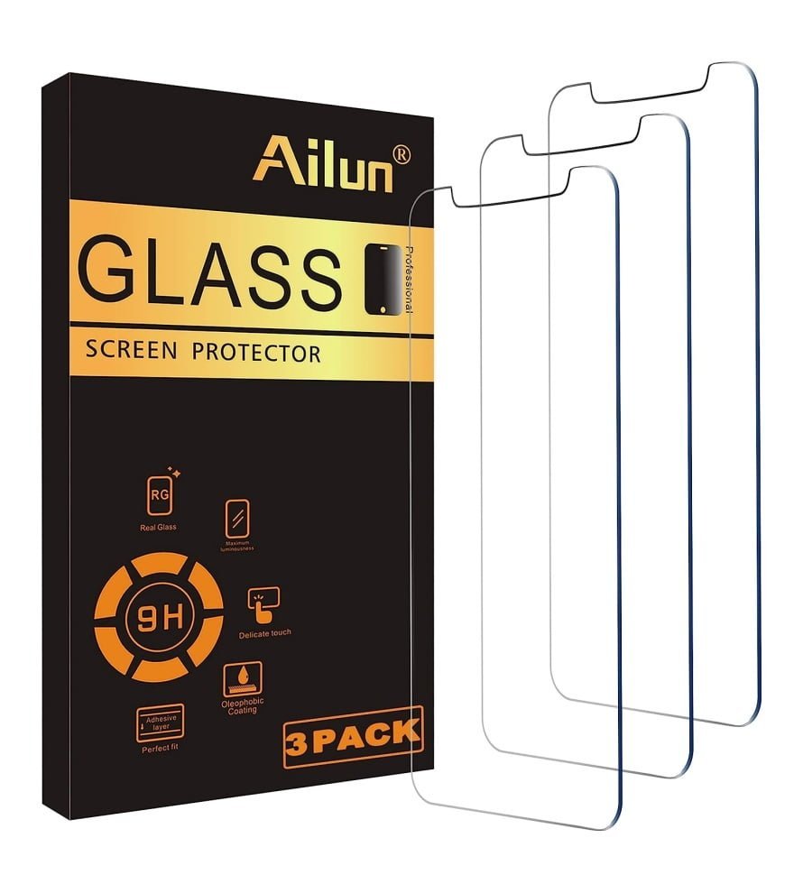 Ailun Glass Screen Protector Compatible for iPhone 11/XR.6.1 Inch 3 Pack Tempered Glass