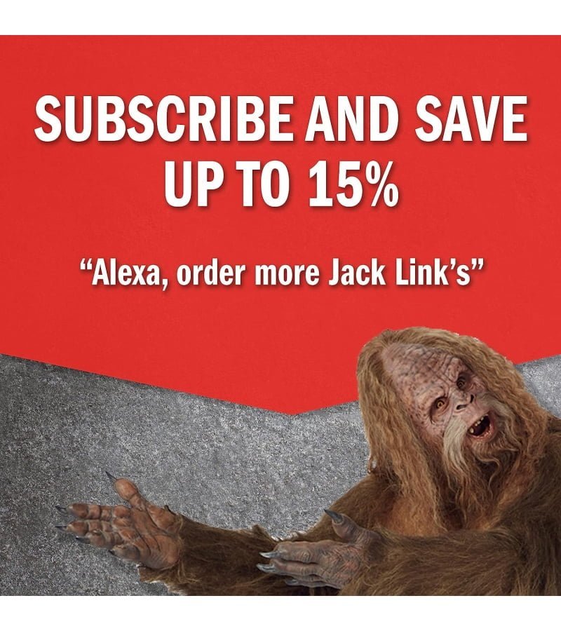 Jack Link-s Beef Jerky Variety Pack Includes Original and Teriyaki Flavors. On the Go Snacks. 13g of Protein Per Serving. 9 Count of 1.25 Oz Bags - Image 6