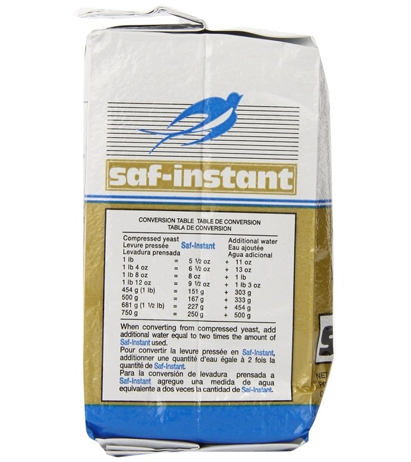 LeSaffre Saf-Instant Yeast. Gold. 1 Pound - Image 3