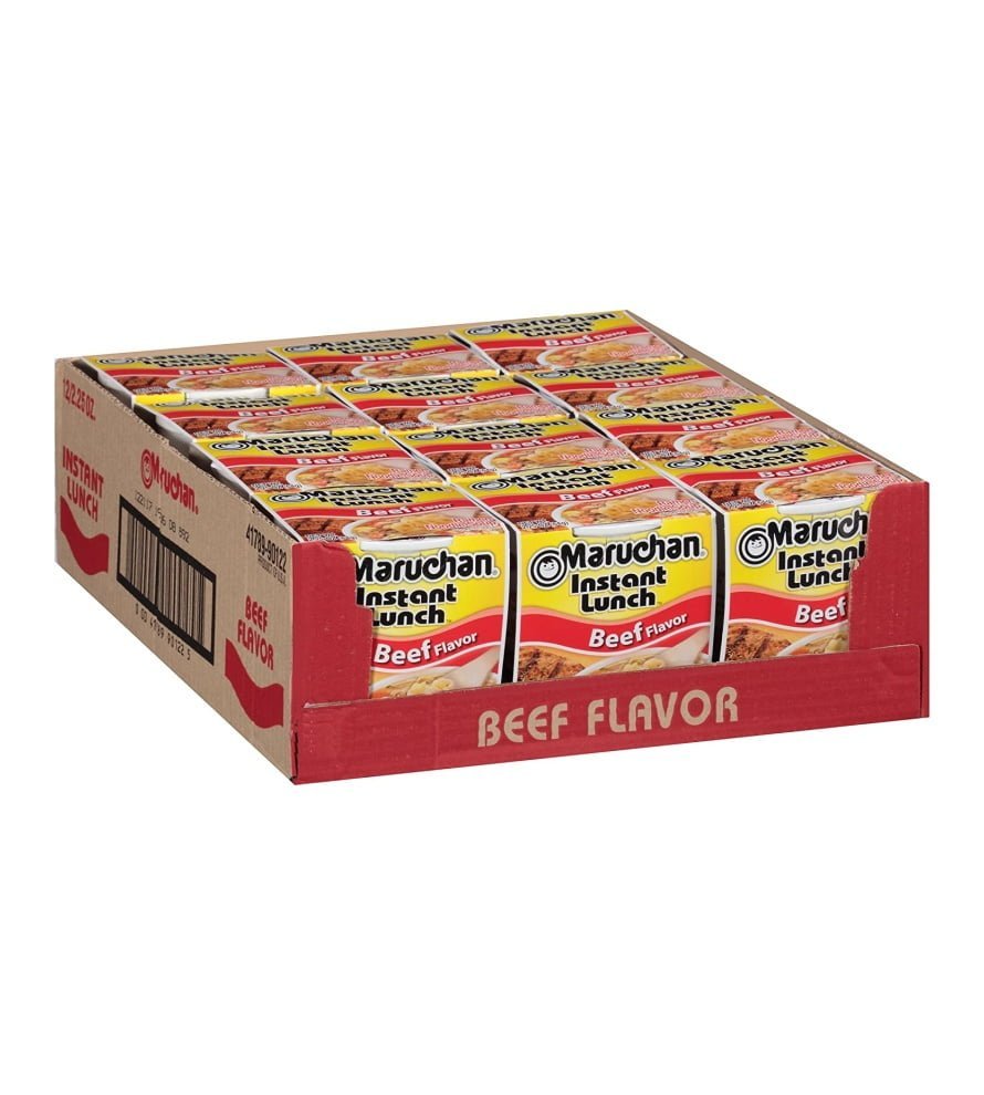 Maruchan Instant Lunch Beef. 2.25 Oz. Pack of 12