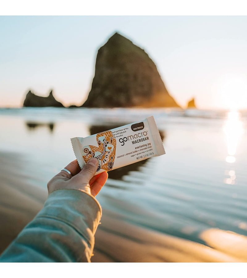 GoMacro MacroBar Organic Vegan Protein Bars ?C Coconut + Almond Butter + Chocolate Chips (2.3 Ounce Bars. 12 Count) - Image 4