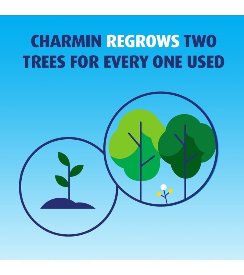 Charmin Ultra Touch. 24 Family Mega Count. White. 8 Family Count - Image 6