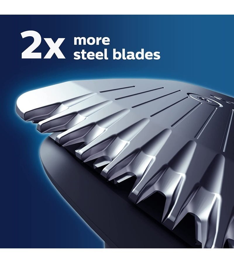 Philips Norelco Multigroomer All-in-One Trimmer Series 3000. 13 Piece Mens Grooming Kit. for Beard. Face. Nose. and Ear Hair Trimmer and Hair Clipper. NO Blade Oil Needed. MG3750/60 - Image 2