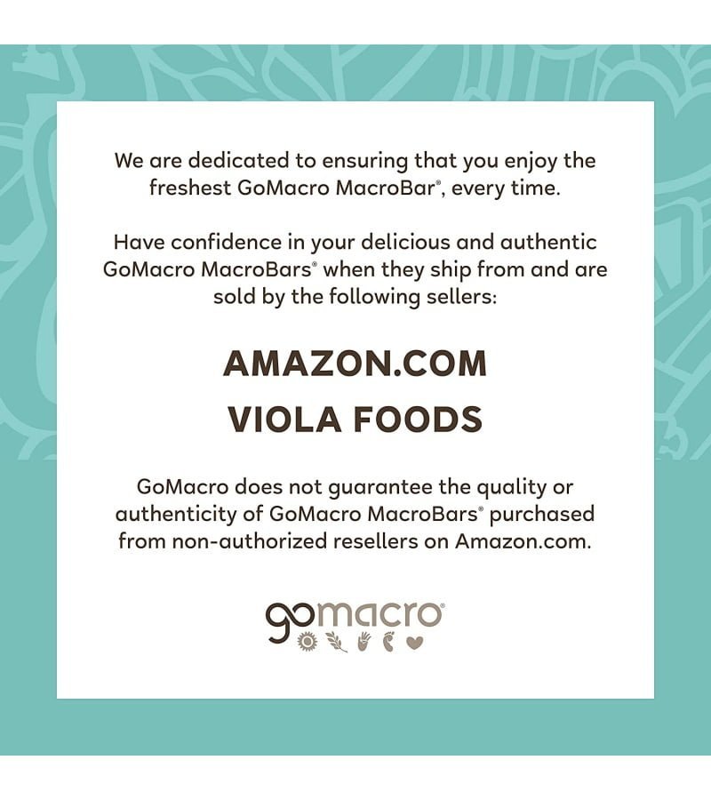 GoMacro MacroBar Organic Vegan Protein Bars ?C Coconut + Almond Butter + Chocolate Chips (2.3 Ounce Bars. 12 Count) - Image 5