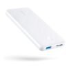 Anker Portable Charger. 313 Power Bank (PowerCore Slim 10K) 10000mAh Battery Pack with High-Speed PowerIQ Charging Technology and USB-C (Input Only) for iPhone. Samsung Galaxy. and More (White)