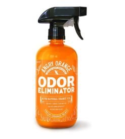 ANGRY ORANGE Pet Odor Eliminator for Strong Odor ?C Citrus Deodorizer for Strong Dog or Cat Pee Smells on Carpet. Furniture & Indoor Outdoor Floors ?C 24 Fluid Ounces ?C Puppy Supplies