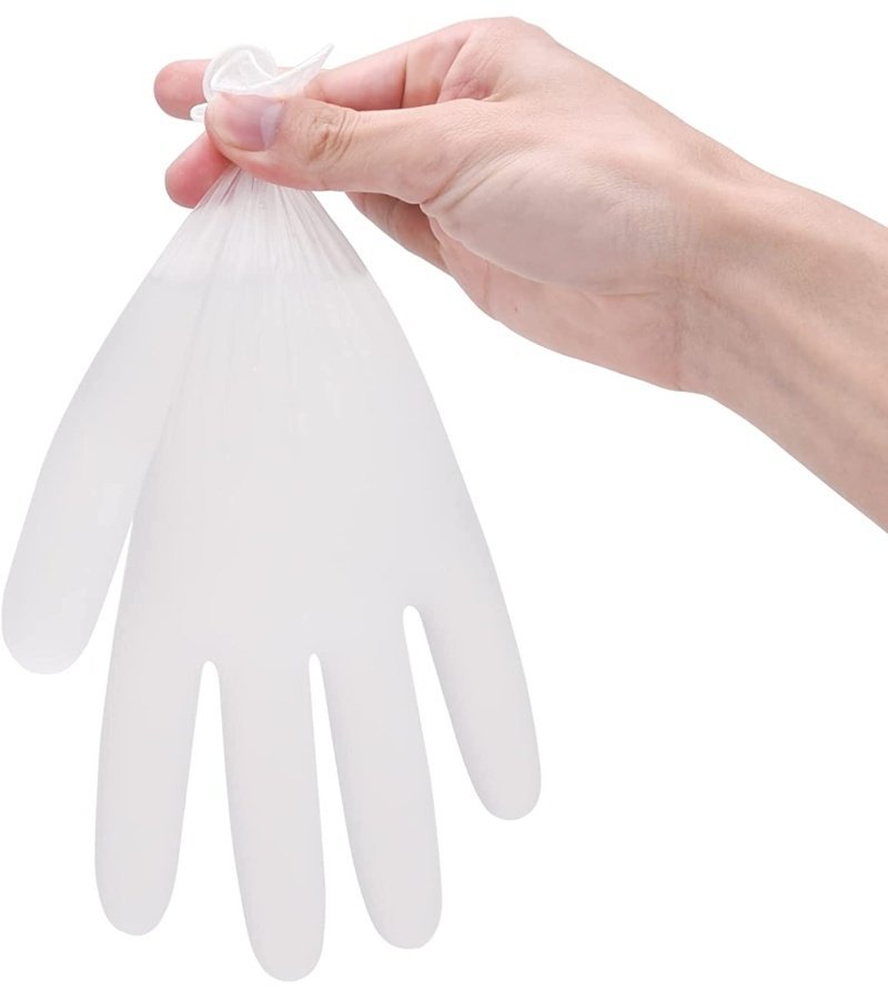 Schneider Clear Vinyl Exam Gloves. Latex-Free. Disposable Medical Gloves. Cleaning Gloves. Food Safe. Powder-Free. 4 mil - Image 4