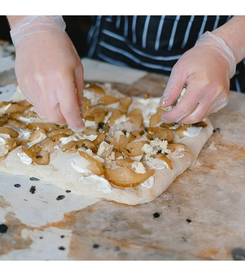 Schneider Clear Vinyl Exam Gloves. Latex-Free. Disposable Medical Gloves. Cleaning Gloves. Food Safe. Powder-Free. 4 mil - Image 8