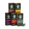 Starbucks by Nespresso Variety Pack Coffee (50-count single serve capsules. compatible with Nespresso Original Line System)