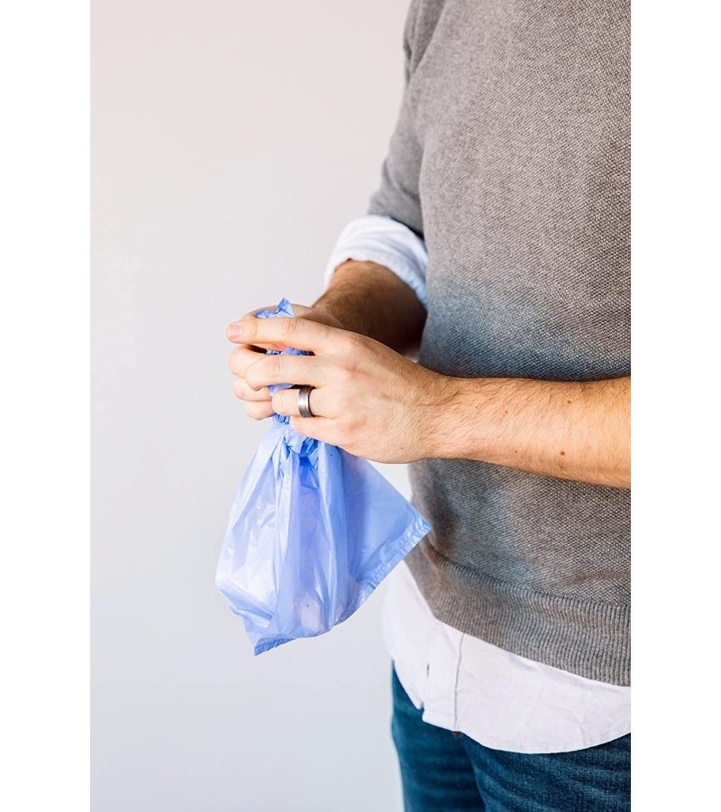 Ubbi Disposable Diaper Sacks. Lavender Scented. Easy-To-Tie Tabs. Diaper Disposal or Pet Waste Bags. 200 Count - Image 5