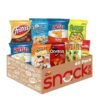 Tasty Snacks Variety Pack. Frito-Lay Chips. Nuts. Cookies and Quaker Chewy Bars. 40 Count