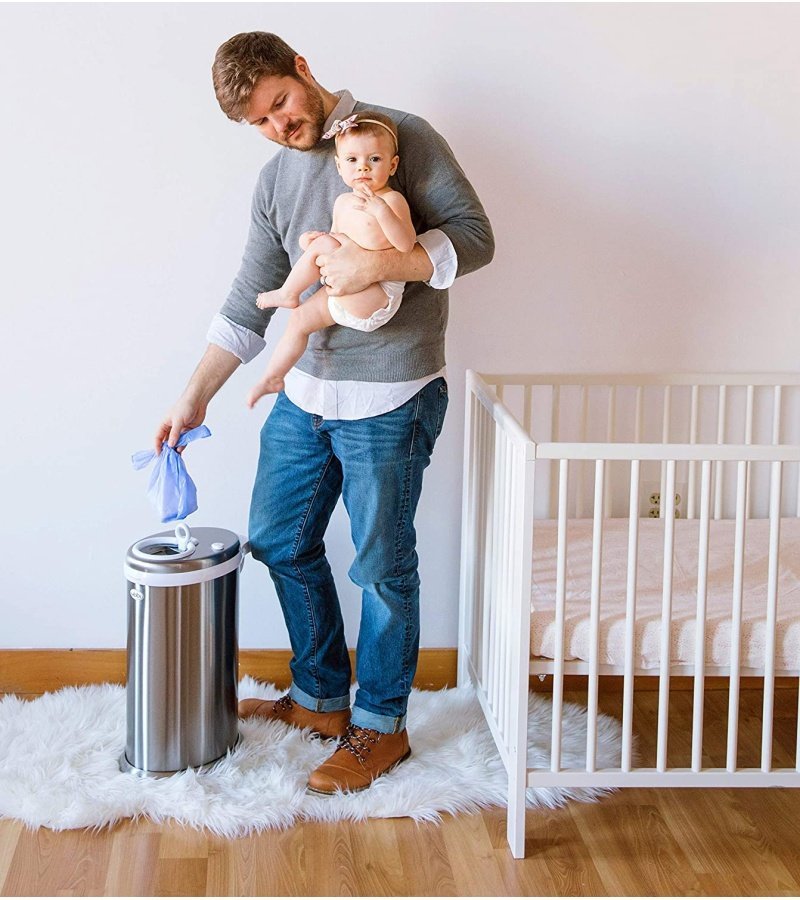 Ubbi Disposable Diaper Sacks. Lavender Scented. Easy-To-Tie Tabs. Diaper Disposal or Pet Waste Bags. 200 Count - Image 6