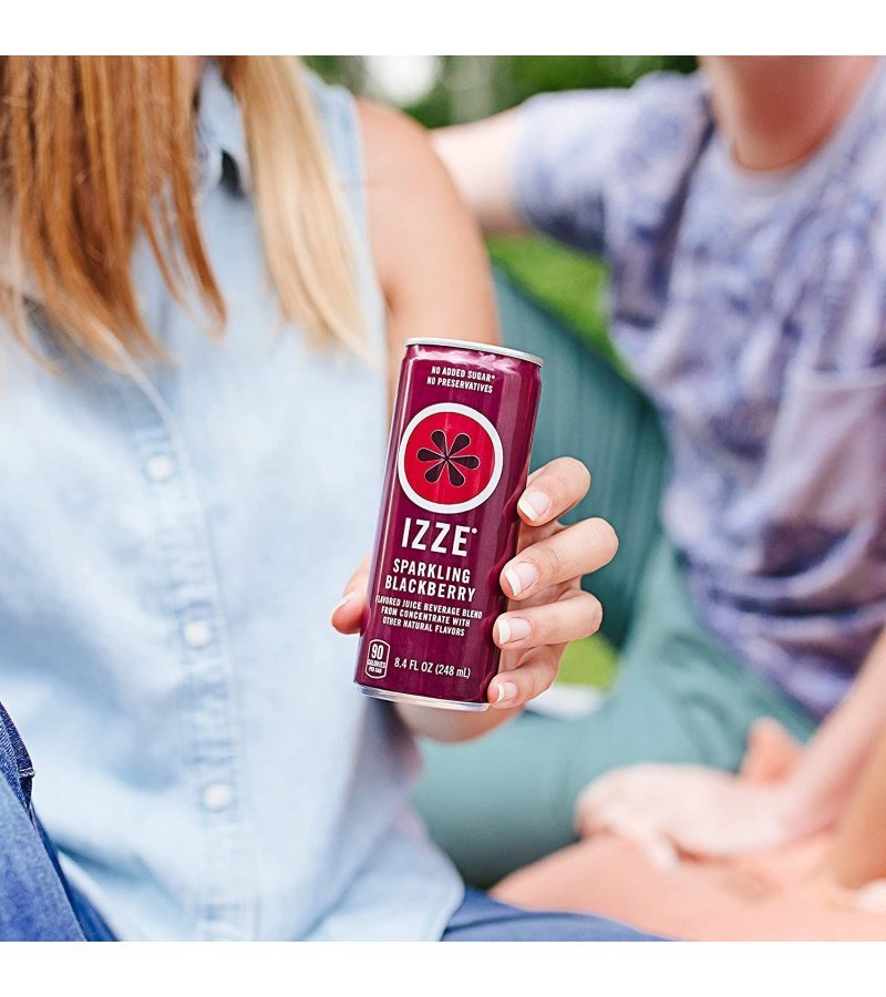 IZZE Sparkling Juice. 4 Flavor Variety Pack. 8.4 Fl Oz (24 Count) - Image 2