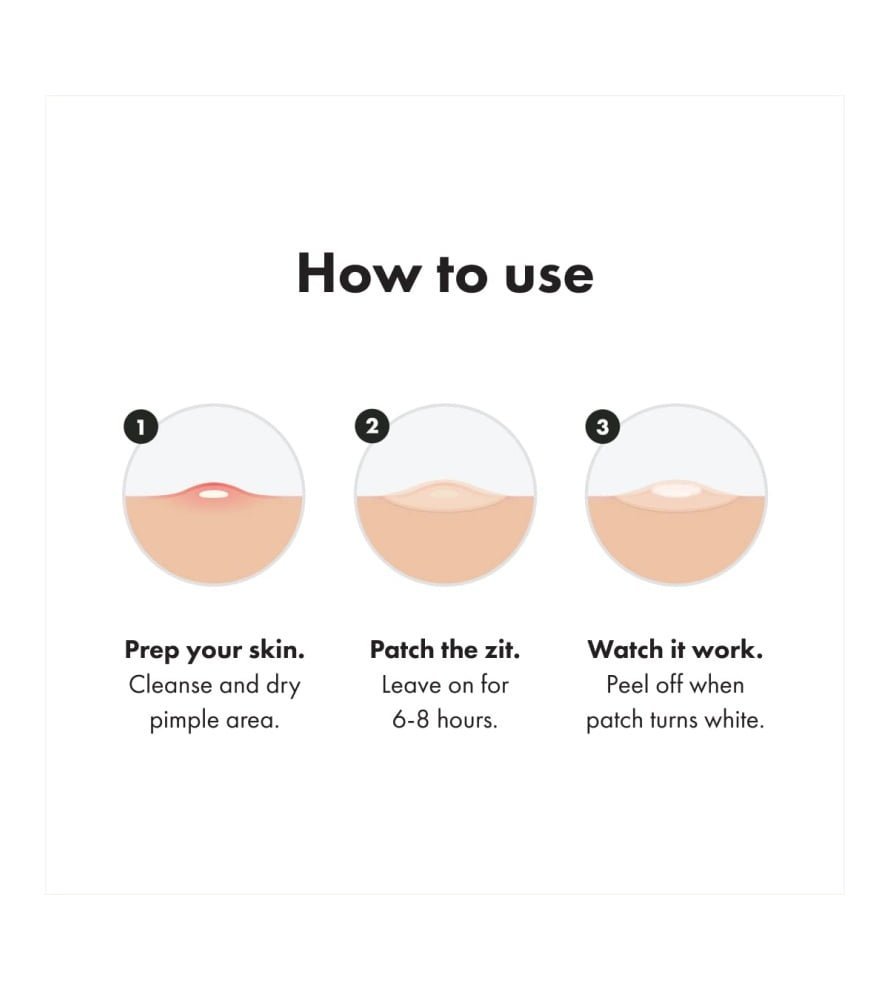 Mighty Patch Original from Hero Cosmetics ?C Hydrocolloid Acne Pimple Patch for Covering Zits and Blemishes. Spot Stickers for Face and Skin. Vegan-friendly and Not Tested on Animals (36 Count) - Image 6