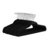 Amazon Basics Slim. Velvet. Non-Slip Suit Clothes Hangers. Black/Silver ?C Pack of 50