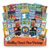 Healthy Snack Box Variety Pack Care Package (50 Count) Gift Basket.valentins day. College Student Crave Food Box. Nutritious Bars Chips. Birthday Sweet Treats for Adults Kids Teens Boys Girls