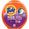 Tide PODS Laundry Detergent Soap Pods. Spring Meadow. 81 count