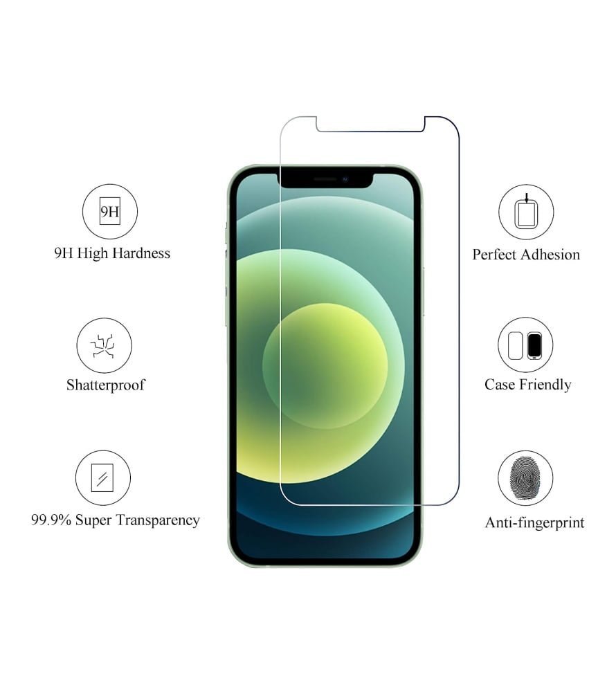 Ailun Glass Screen Protector Compatible for iPhone 11/XR.6.1 Inch 3 Pack Tempered Glass - Image 2