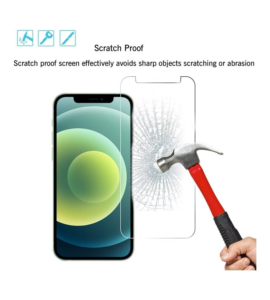 Ailun Glass Screen Protector Compatible for iPhone 11/XR.6.1 Inch 3 Pack Tempered Glass - Image 3